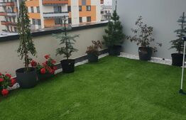 Apartament 2 camere, 64 mp, terasa 46 mp, zona Tractorul