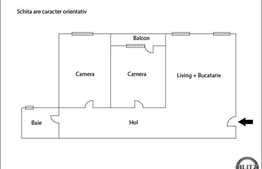 3 camere decomandate, 67 mp utili, semifinisat, cu balcon si garaj optional!
