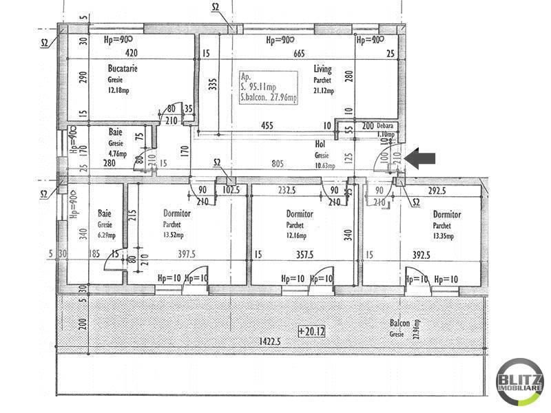 Apartament de vânzare 4 camere Marasti - 9579AV | BLITZ Cluj-Napoca | Poza2