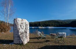 Cabana in locatie de vis, 620 mp, pe malul lacului 