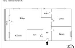 Apartament 3 camere decomandate, 89 mp utili, imobil nou, zona Oncos!