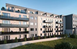 Apartament 3 camere, 2 bai, 71 mp, 28 mp balcon, parcare subterana