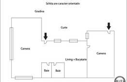 De vanzare apartament 3 camere, 80 mp, parcare, zona centrala