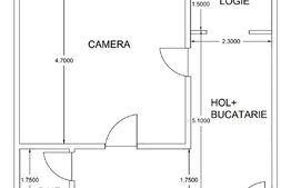 Apartament 1 camere, 48 mp, decomandat, zona Tineretului