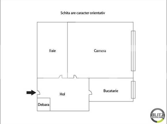 Garsonieră de vânzare Central - 9598AV | BLITZ Cluj-Napoca | Poza6