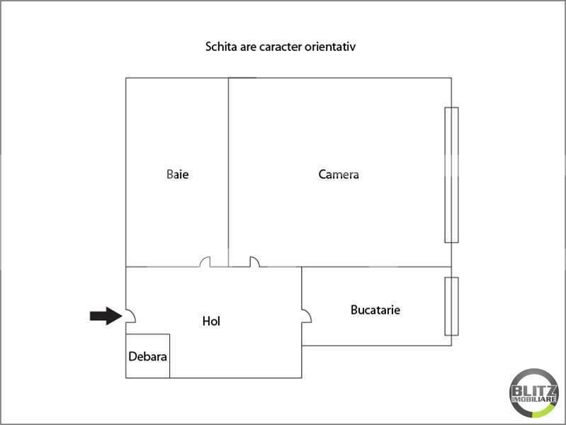 Garsonieră de vânzare Central - 9598AV | BLITZ Cluj-Napoca | Poza6
