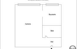 De vanzare garsoniera, 22 mp, zona Calea Baciului