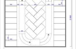 Teren pentru inchiriat, 700 mp, pretabil parc auto, Floresti 