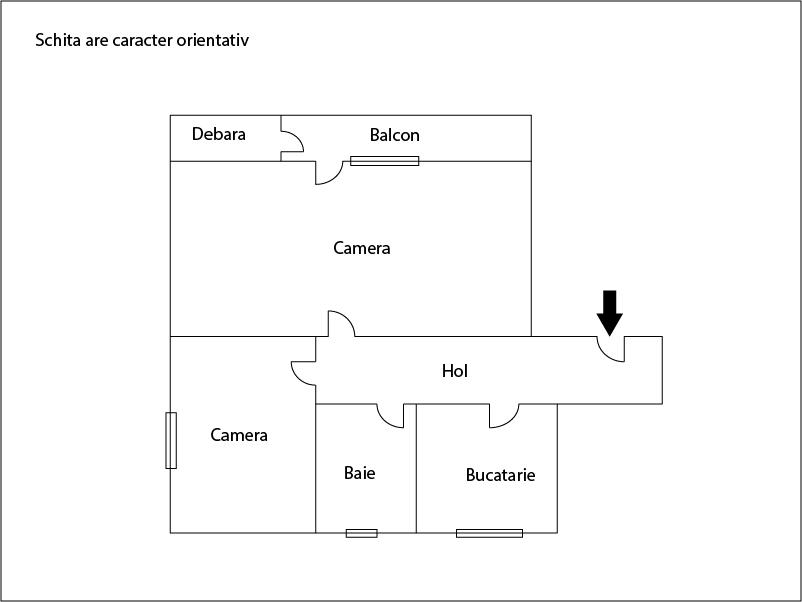 Apartament de vânzare 2 camere Central - 9604AV | BLITZ Cluj-Napoca | Poza1