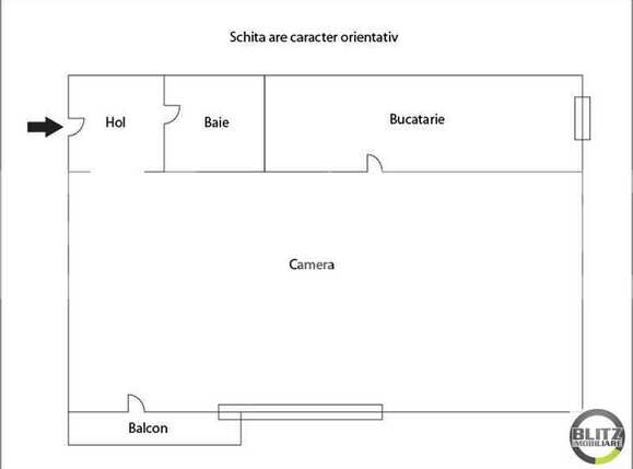 Garsonieră de vânzare Zorilor - 9608AV | BLITZ Cluj-Napoca | Poza7