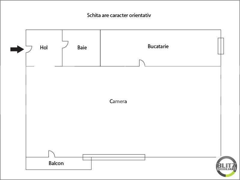 Garsonieră de vânzare Zorilor - 9608AV | BLITZ Cluj-Napoca | Poza7