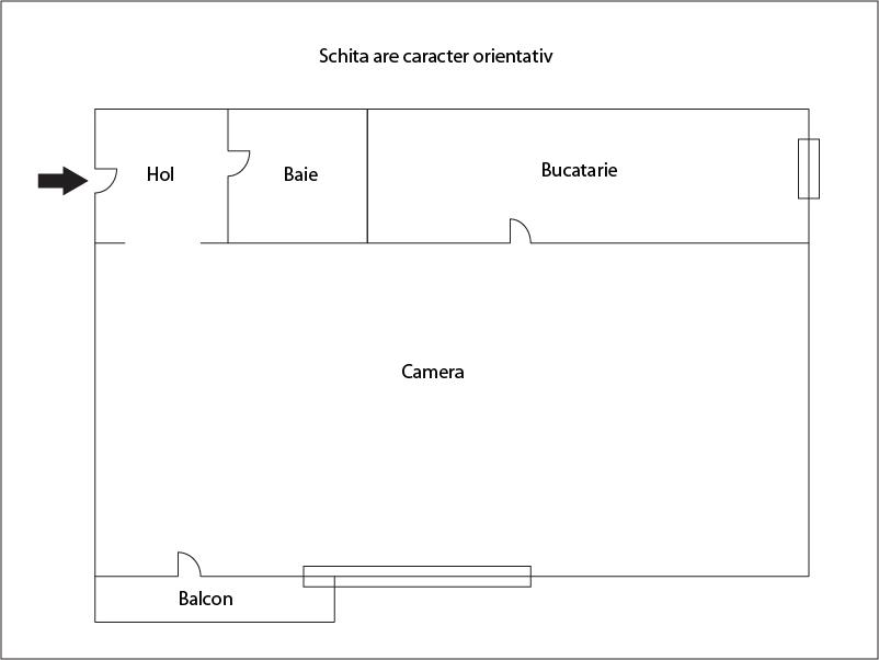 Garsonieră de vânzare Zorilor - 9608AV | BLITZ Cluj-Napoca | Poza1
