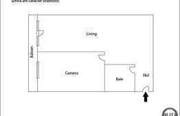 De vanzare 2 camere, 54 mp utili, finisat modern, loc de parcare inclus in pret!