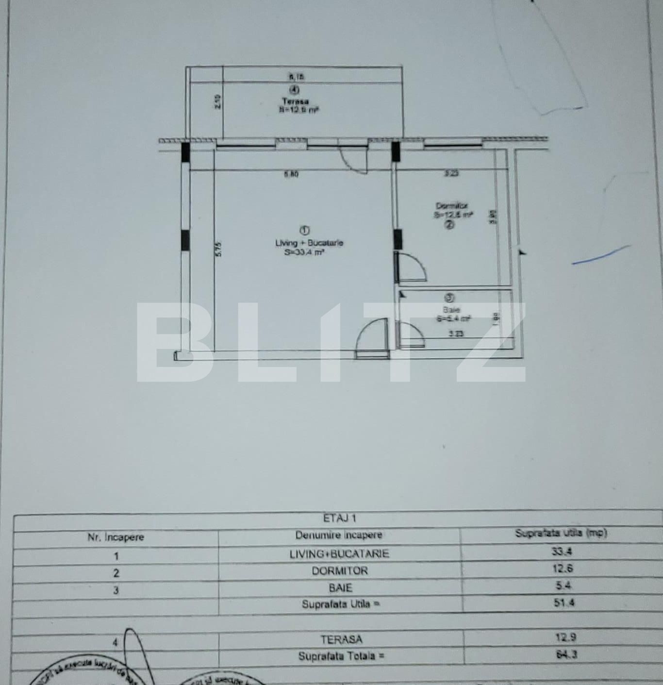 Apartament de vânzare 2 camere Floreşti - 96304AV | BLITZ Cluj-Napoca | Poza6