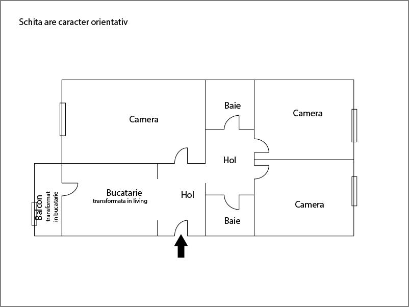 Apartament de vânzare 3 camere Marasti - 9631AV | BLITZ Cluj-Napoca | Poza1