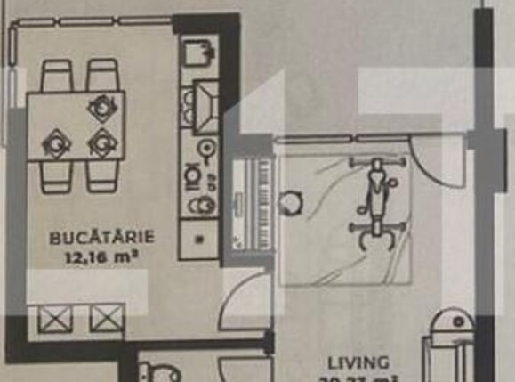 Garsonieră de vânzare Gheorgheni - 96310AV | BLITZ Cluj-Napoca | Poza4