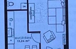 Apartament cu 1 camera,  38 mp, balcon, zona Iulius Mall 