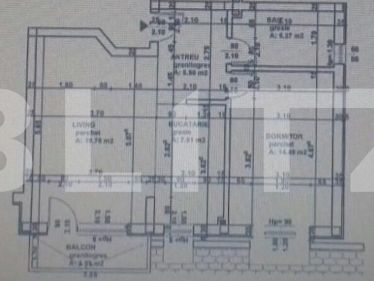 Apartament de vânzare 2 camere Floreşti - 96318AV | BLITZ Cluj-Napoca | Poza1