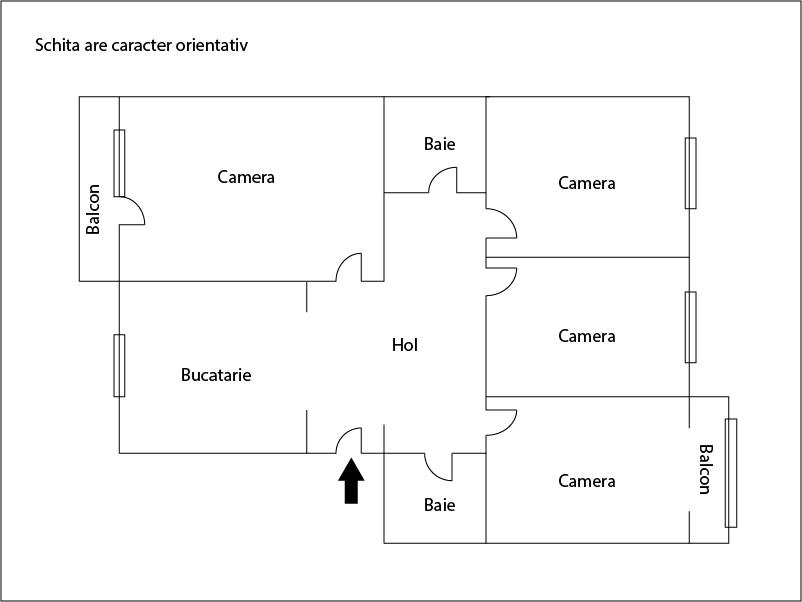 Apartament de vânzare 4 camere Marasti - 9633AV | BLITZ Cluj-Napoca | Poza1