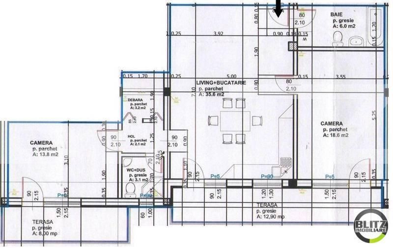 Apartament de vânzare 4 camere Europa - 964AV | BLITZ Cluj-Napoca | Poza15