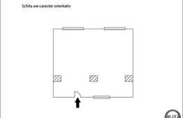 Vanzare 1 camera, 54 mp utili, zona I.C.Bratianu, parcare in curte plus boxa