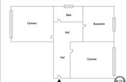 Apartament 2 camere, 54 mp, decomandat, zona strazii Bucuresti