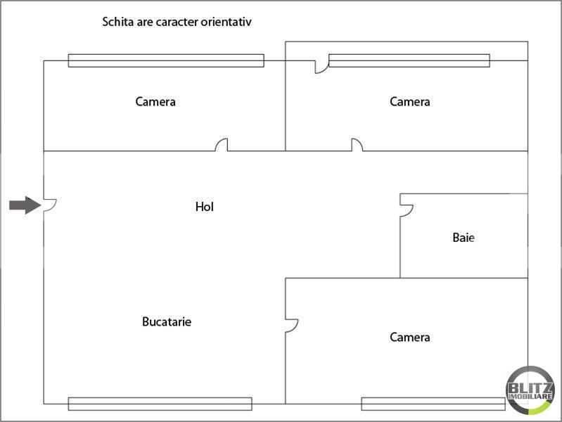 Apartament de vânzare 3 camere Manastur - 9654AV | BLITZ Cluj-Napoca | Poza7