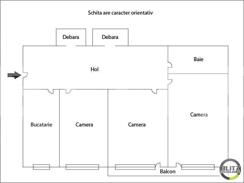 Apartament de vânzare 3 camere Manastur - 9655AV | BLITZ Cluj-Napoca | Poza7