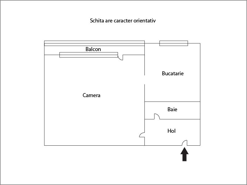 Garsonieră de vânzare Marasti - 9658AV | BLITZ Cluj-Napoca | Poza1