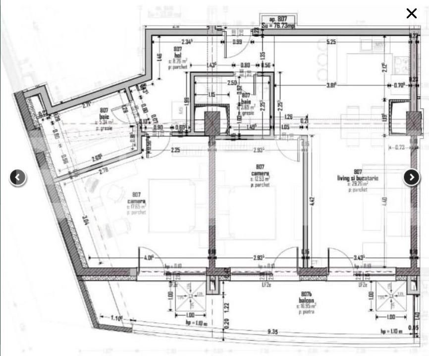 Apartament de vânzare 3 camere Zorilor - 96619AV | BLITZ Cluj-Napoca | Poza2