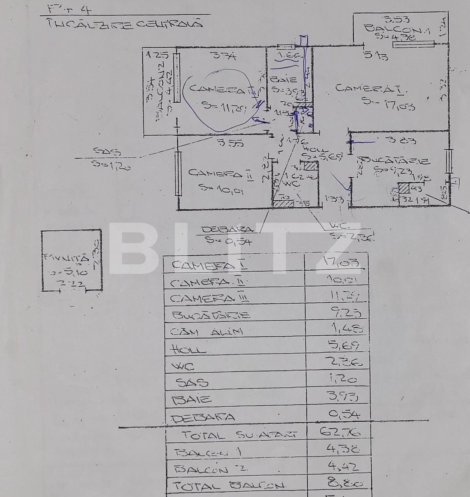 Apartament de vânzare 3 camere Gheorgheni - 96791AV | BLITZ Cluj-Napoca | Poza17