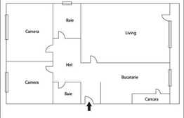 Vanzare apartament decomandat cu 3 camere in zona Observatorului, garaj inclus