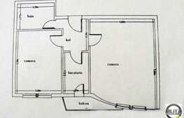 Apartament in Baciu 54mp, 2 camere decomandate, loc de parcare! SEMIFINISAT!