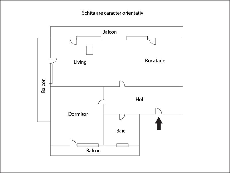 Apartament de vânzare 2 camere Floreşti - 9706AV | BLITZ Cluj-Napoca | Poza1