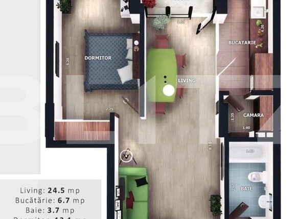 Apartament de vânzare 2 camere Manastur - 97139AV | BLITZ Cluj-Napoca | Poza2