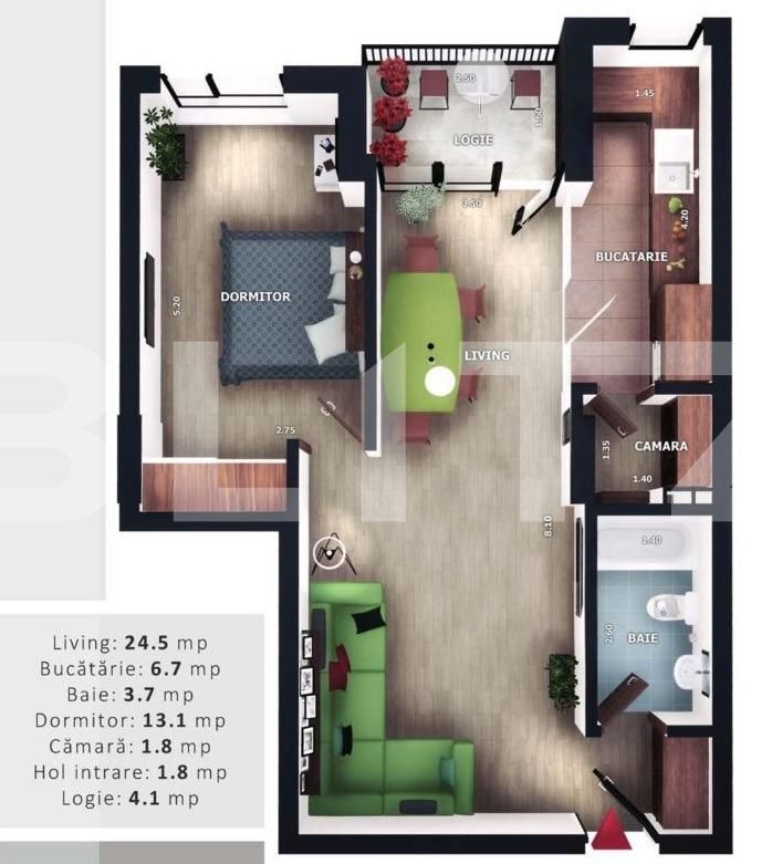 Apartament de vânzare 2 camere Manastur - 97139AV | BLITZ Cluj-Napoca | Poza2