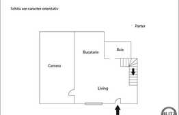 2 camere, 68 mp, curte, posibilitate mansardare, boxa la subsol, zona P-ta 1 Mai