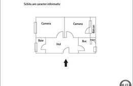 2 camere, 63 mp utili, complet mobilat, ideal investitie! Zona Fabrica de Bere