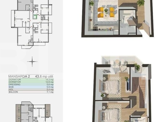 Apartament de vânzare 3 camere Bartolomeu - 97310AV | BLITZ Brașov | Poza1