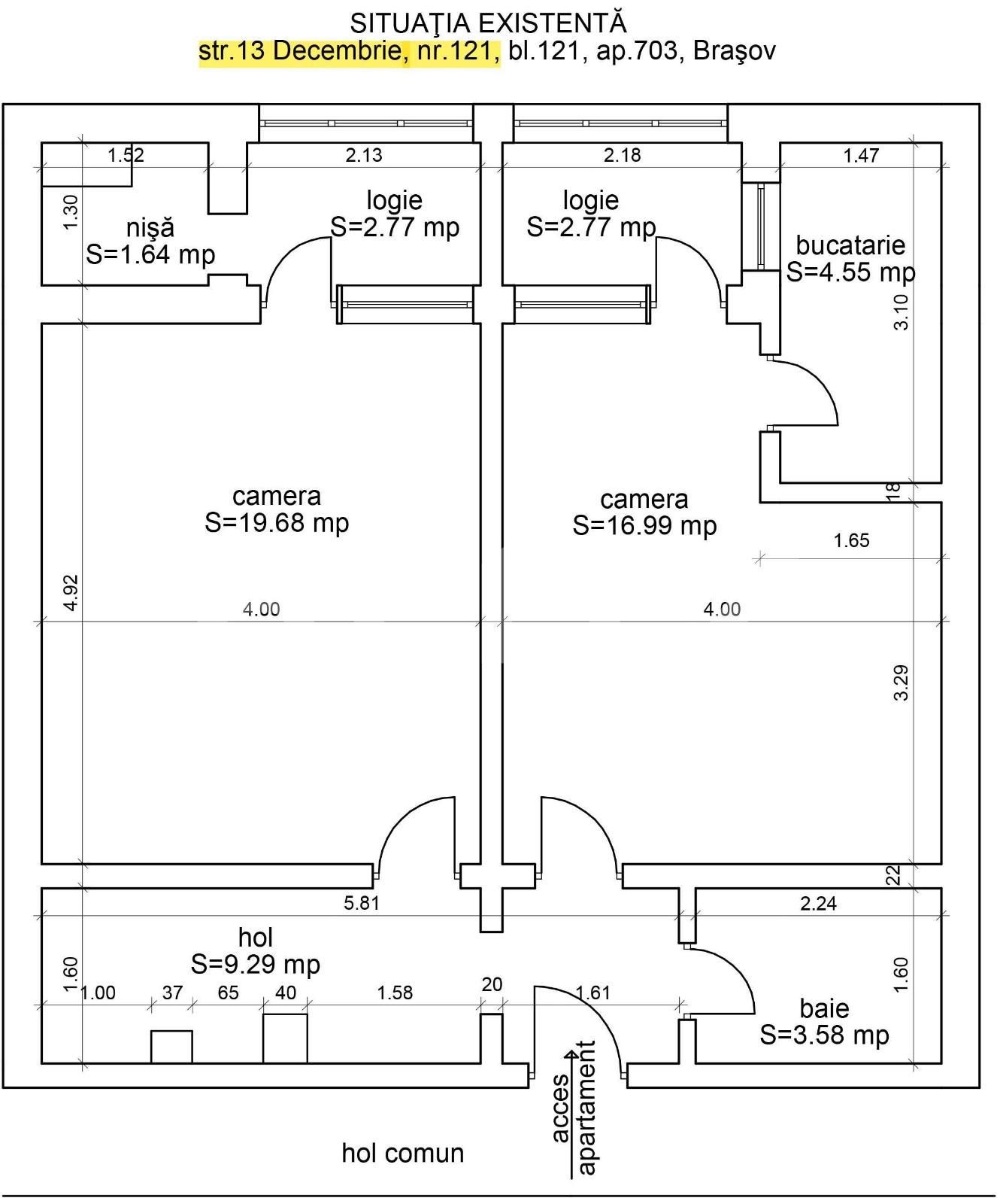 Apartament de vânzare 2 camere Tractorul - 97420AV | BLITZ Brașov | Poza4