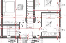 Casa cu 3 camere, 120 mp, teren 406 mp, zona Stupini