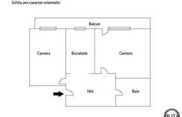 De vanzare 2 camere, decomandat, 60 mp, imobil nou, parcare inclusa in pret!