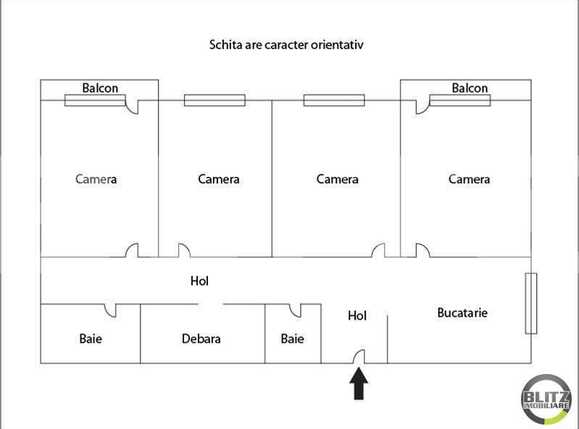 Apartament de vânzare 4 camere Manastur - 9778AV | BLITZ Cluj-Napoca | Poza4