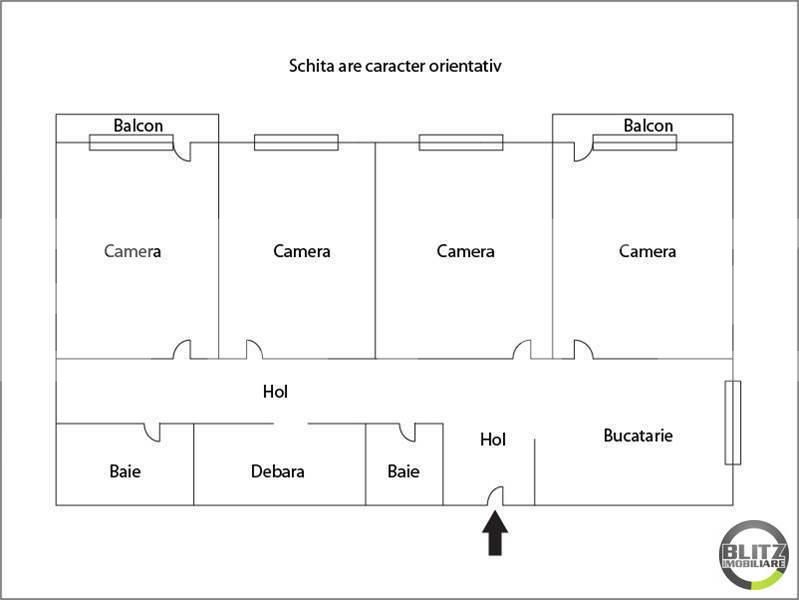 Apartament de vânzare 4 camere Manastur - 9778AV | BLITZ Cluj-Napoca | Poza4