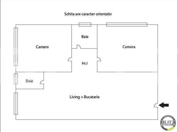 Apartament de vânzare 3 camere Manastur - 9788AV | BLITZ Cluj-Napoca | Poza1