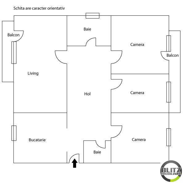 Apartament de vânzare 4 camere Zorilor - 9791AV | BLITZ Cluj-Napoca | Poza1