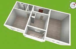 Apartament 2 camere, 47 mp, etaj intermediar, Triaj