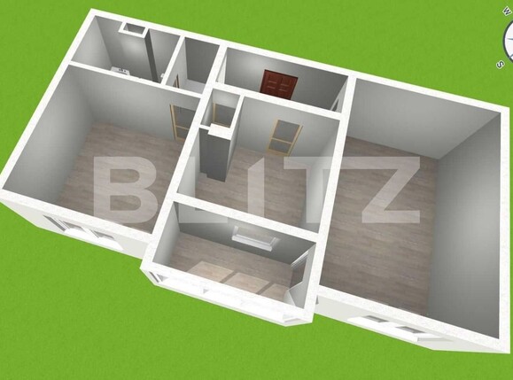 Apartament de vânzare 2 camere Triaj - 98126AV | BLITZ Brașov | Poza1