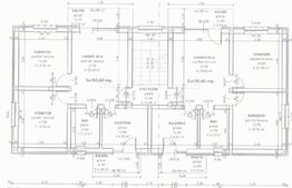 Apartament semifinisat, 3 camere, 58 mp utili, balcon 10 mp, parcare inclusa, Apahida