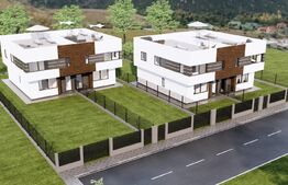 Duplex cu arhitectura moderna, 119 mp, semifinisat, zona Terra 